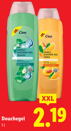  11 cien family shower gel sensitive tropical douchegel xxl 