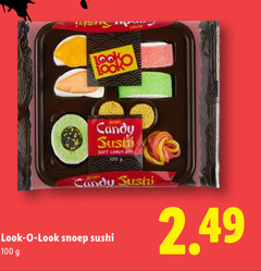  100 mini candy sushi soft fm snoep 