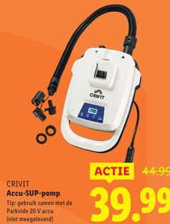  20 crivit accu pomp tip gebruik parkside 