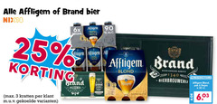  brand affligem krat bier blikjes speciaalbieren 3 6 25 30 nix18 6x triple wall blond pilsener all bierbrouwerij pak kratten 