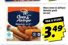  6 diepvries mora oven airfryer mmmixpack funmix pack pak stuks 