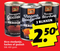  hacheevlees goulashvlees 2 400 bicro goula vlaams stoofpan gerecht runder stoofpotje hachee goulash blik stoofpeer blikken 