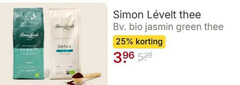  simon levelt thee 25 simen smooth senza bio jasmin green 