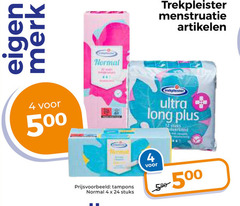  4 12 24 500 merk normal trekpleister menstruatie artikelen ultra stand tampons stuks 