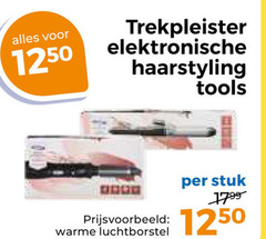  trekpleister elektronische haarstyling tools stuk warme luchtborstel 