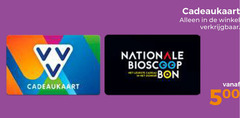  cadeaukaart bioscoop bon 5 