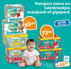  2 6 6500 maxi pack pampers harmonie pants comfort premium protection 3x www luiers luierbroekjes maxipack gigapack 65 verzending giga baby dry maat stuks luier 