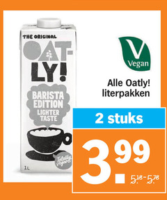  2 original barista edition highlighter taste totally oatly stuks 3.99 