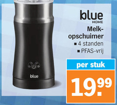  4 blue home melk standen vrij stuk 