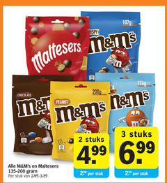  2 3 10 101 200 1000 maltesers ms chocolate peanut 100g stuks stuk 25 