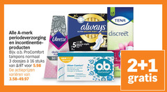  1 2 3 5 8 16 merk libresse incontinentie o.b. procomfort tampons normaal doosjes stuks varieeren style normal tena top always ultra secure night up discreet all wings comfort omhulsel verwijderen toegevoegde schadelijke stoffen parfum ob 