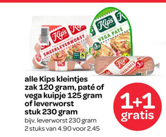  1 2 120 kips smeerleverworst vega pate kleintjes zak kuipje leverworst stuk stuks 