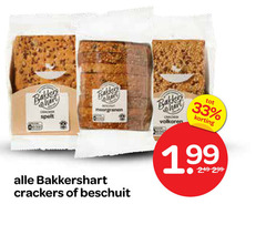  33 bakker hart cracker spelt crackers beschuit volkoren 