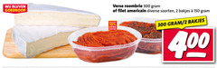  2 10 150 300 400 verse roombrie filet americain soorten bakjes 