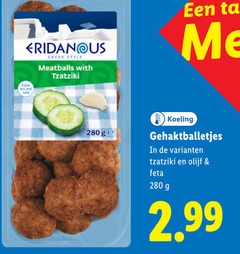  eridanous style meatballs with tzatziki enjoy hot and cold koeling gehaktballetjes olijf feta 