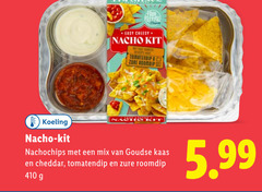  festival easy cheesy nacho kit zure koeling nash mix goudse kaas cheddar 5.99 