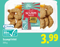  250 koeling festival scampi fritti krokant chilisaus kweek gecertificeerd aqua 3.99 