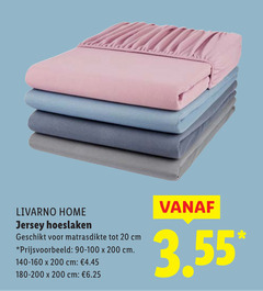  20 200 livarno home jersey hoeslaken matrasdikte cm 90-100 140-160 