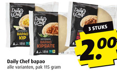  3 daily chef bapao kip gestoomd kipsate r stuks pak 