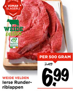  500 slagerij weide vet quality origin ireland velden runder riblappen 6 99 