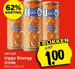  energiedrank 3 250 energy drink blik ml blikken 