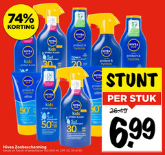  20 30 50 60 69 nivea sun kids protect care 5-in-1 ultra hydra stuk zonbescherming flacon sprayflacon ml 