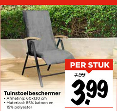  15 tuinstoelbeschermer cm materiaal katoen polyester stuk 3.99 