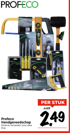  handgereedschap klus stuk 