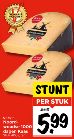  400 1000 favoriet noord noordwoudse dagen kaas stuk 5.99 