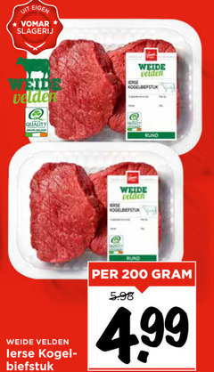  200 slagerij weide velden kogel biefstuk quality origin ireland rund kogelbiefstuk 