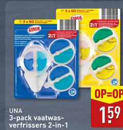  1 2 3 60 parfumeert duft neutraliseert geuren neutralise les odeurs lavages deodorant vaatwasmachines lave vaisselle deo frische le pack vaatwas verfrissers 