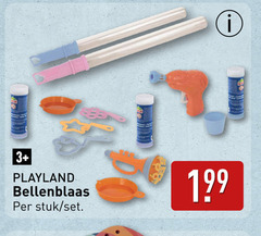  3 playland bellenblaas stuk 