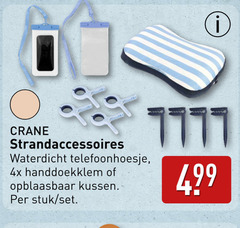  crane waterdicht telefoonhoesje 4x opblaasbaar kussen stuk 