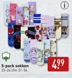  5 love spiderman pack sokken 