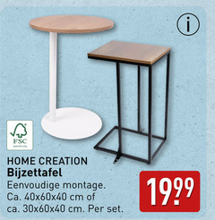 fsc www.fsc.org home creation bijzettafel montage ca. cm 
