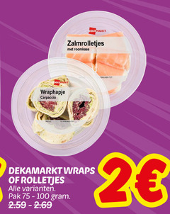  23 carpaccio zalmrolletjes roomkaas bruiken wraps rolletjes pak 75-100 