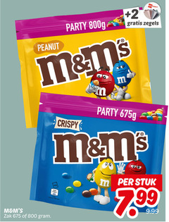  11 100 peanut party 800g 2 zegels crispy zak stuk 7 99 