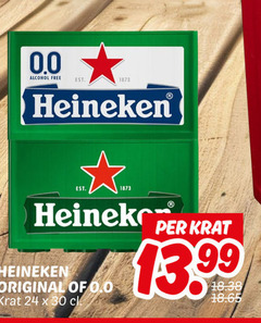  heineken 0.0 krat bier 24 30 alcohol free original 13 99 