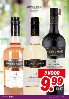  witte wijn rode rose 3 18 25 stoney creek rosee fles wit australia proud out loud walk hand australian land wine jaar legitimatie alcohol nix18 chardonnay semi grenache petit 9 99 eten soepel rood 