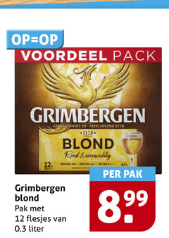  grimbergen speciaalbieren 12 voordeel pack 12x abbaye opgericht 1128 blond rond evenwichtig kruidig bitter pak liter 6 7 