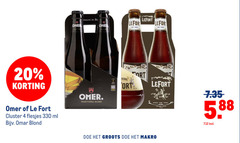  omer lefort speciaalbieren 4 10 20 330 le fort cluster ml blond anno be anne traditional for serie donker dark brasserie makro 