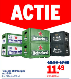 24 330 1340 1873 1875 actie heineken 00 0.0 alcohol free est . www brand bierbrouwerij heineken   of pils incl   krat flesjes ml -16.29-17.99 11.49 12.52 13.90