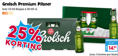  grolsch krat bier 3 25 premium pilsner 16 24 30 45 nix18 kratten 