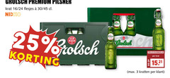  grolsch krat bier 3 25 premium pilsner 16 24 30 45 nix18 gb kratten 