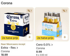  6 330 corona la since cerveza cerveceria 2e halve mexicaans recept fles 0.0 ml 