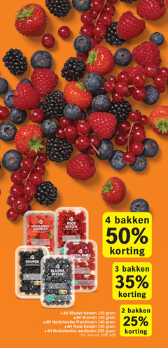  2 3 4 25 35 50 140 150 250 nederlandse aardbeien rode bessen bramen blauwe frambozen zachts bakken stuk 
