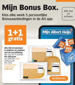  1 3 5 40 60 100 box week bonusaanbiedingen klik activeer albert old amsterdam stukken versafdeling oud 48 actieprijs kilo varieeren activeren 
