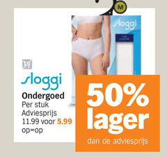  sloggi damesslips 2 50 ondergoed stuk 5.99 