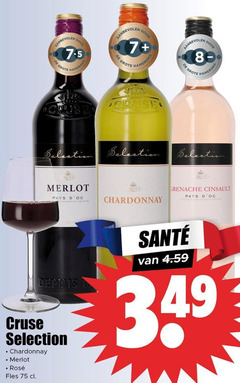  8 7 hamersma cruse selection merlot pays geographique proteger chardonnay grenache cinsault depuis rosee fles 