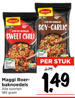  maggi fry noodles sweet chili soy garlic roeryoghurt soorten stuk 